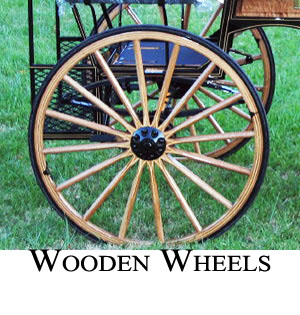 wooden wheels